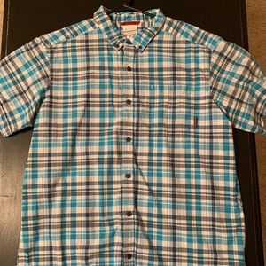 Columbia short sleeve button down